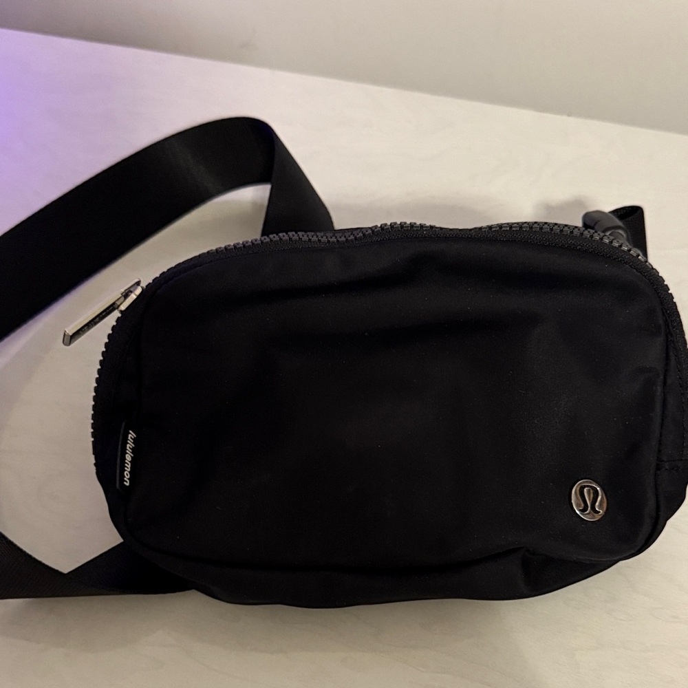 lululemon Black Belt Bag